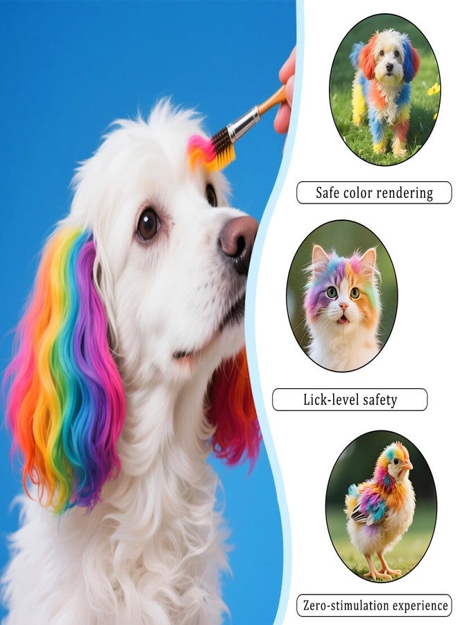 DOTUHAO Dog Hair Dye, Purple Color Pet Hair Dye, 8.45 Fl Oz (250 ml) Pet Safe Dyes, Easy to Use Pets Hairs Dyes for Pets Grooming (Purple, 8.5fl oz) - Image 4
